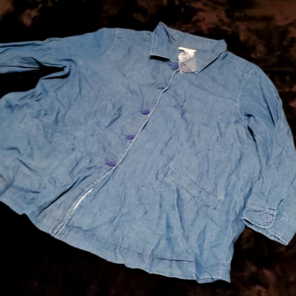 Brand New Jean Shacket